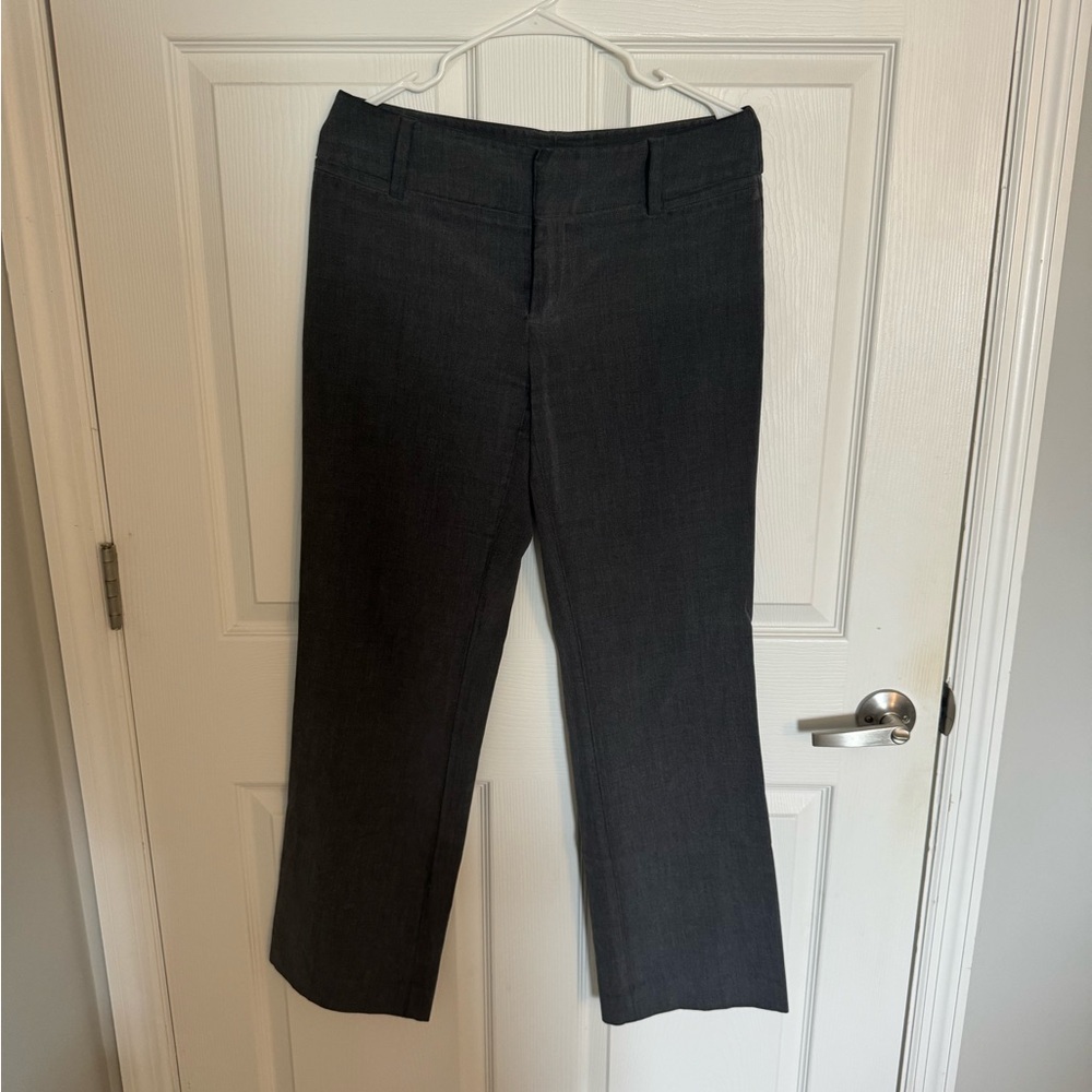 AB Studio Low Waisted Early 2000’s Medium Gray Dress Pants